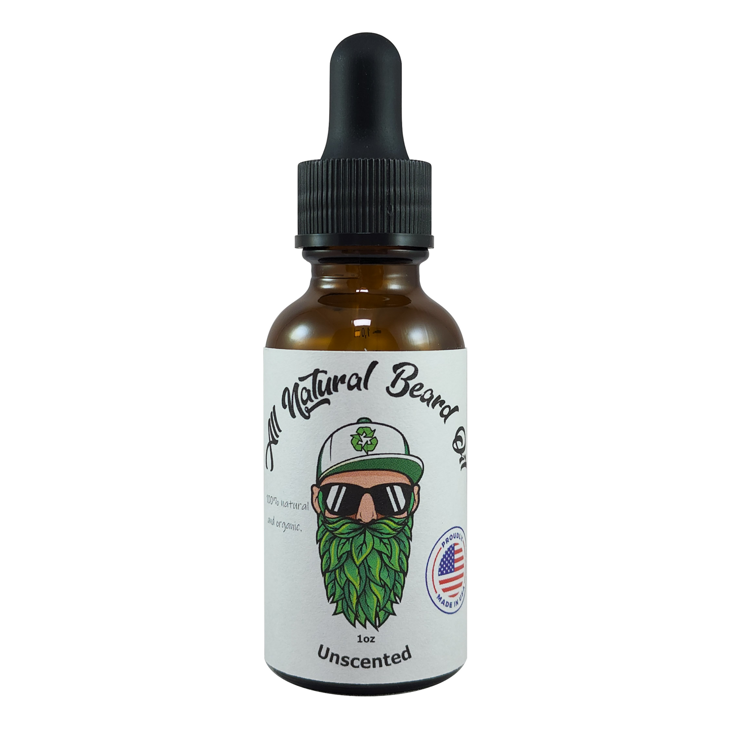 Unscented All Natural Beard Oil