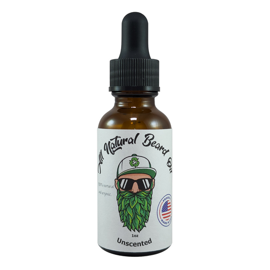 Unscented All Natural Beard Oil